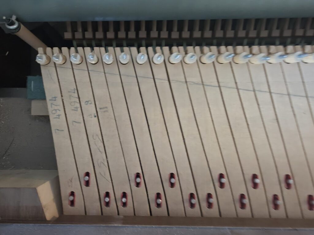 Henry F. Miller spinet keysticks.